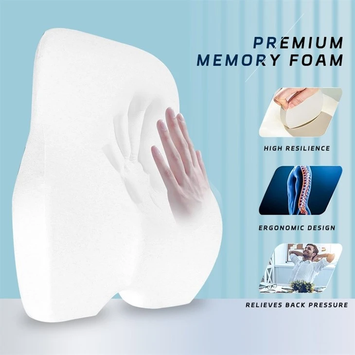 Memory Foam Back Support Pillow high quality